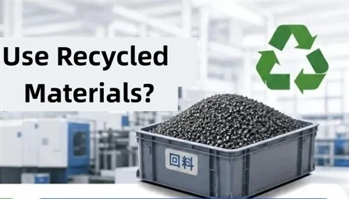 How Recycled Materials Cause Defects in Injection-Molded Parts