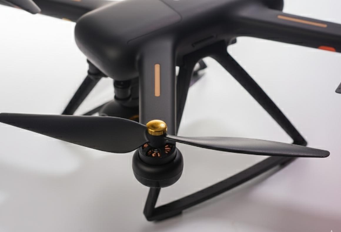 Black UAV drone frame Propeller part made by Carbon fiber PP nylon material