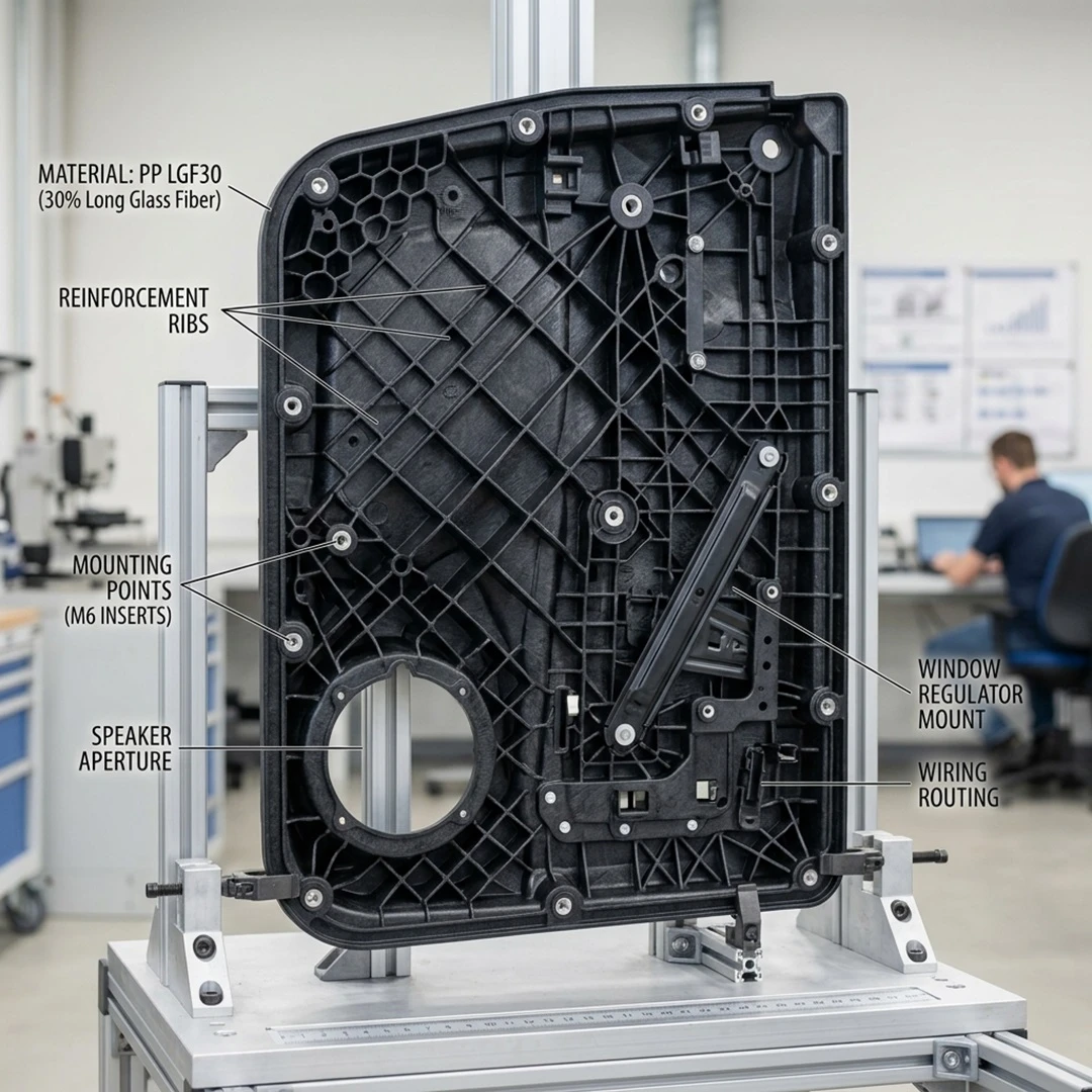 LFT-G® PP LGF30 Automotive door panel carrier and structural application LFT-G® PP LGF30 Automotive door panel carrier and structural application