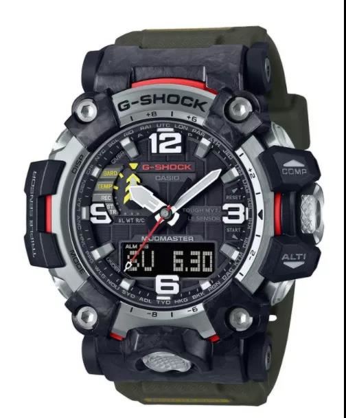 Casio Has Unveiled The First G-Shock Wristwatch Using Forged Carbon Fibre